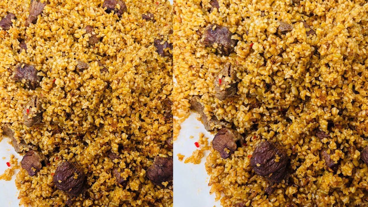 طريقة عمل فريك باللحم | العزومة مع الشيف فاطمة أبو حاتي