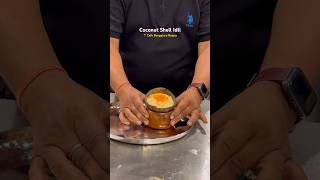 Most unique coconut Shell Idli in Raipur youtubeshorts shorts short idli viralvideo