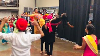 Bhangra performance in Conestoga College # multicultural function