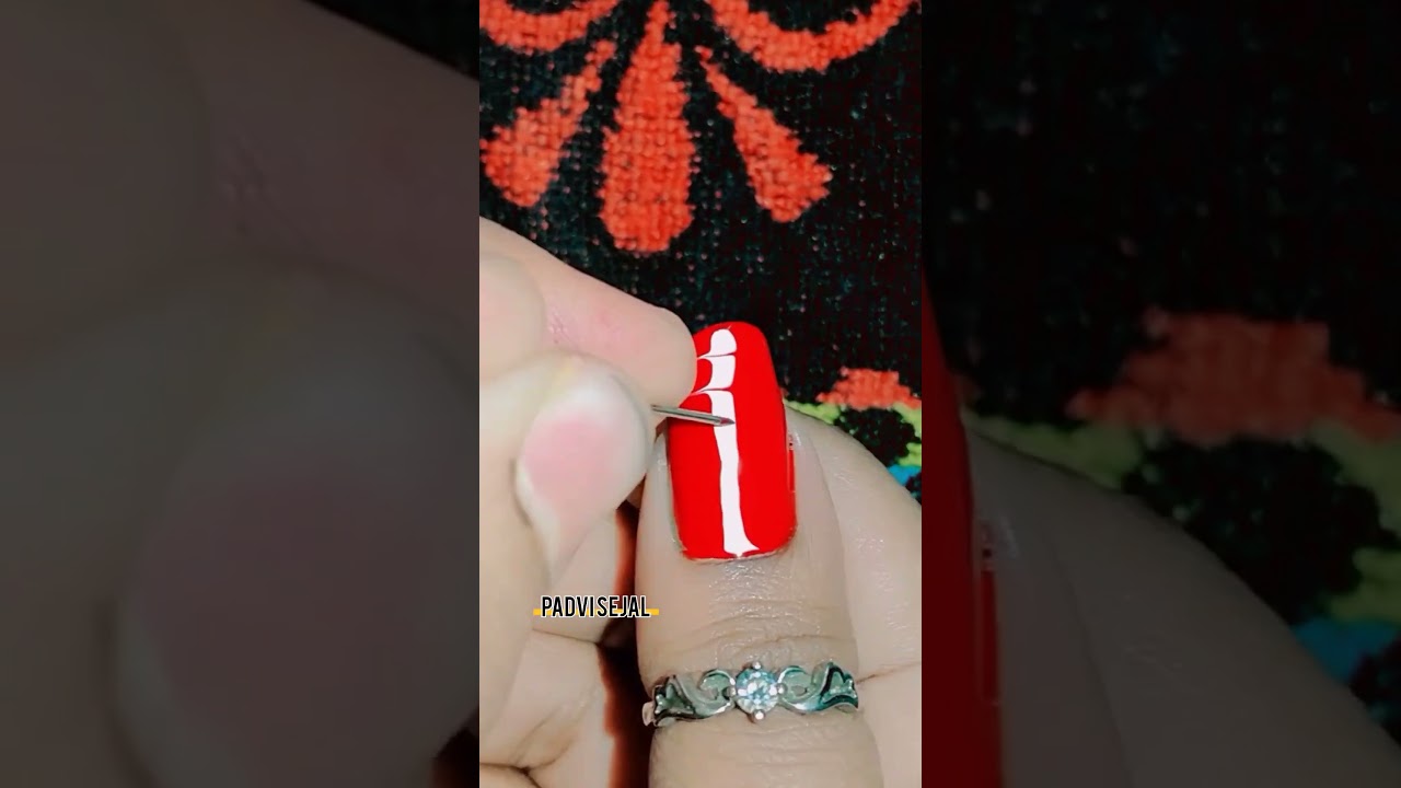 #marblenailart
