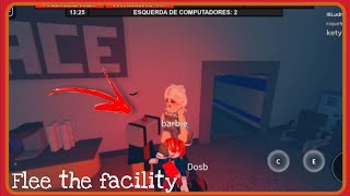 COMO PODE!! Roblox - flee the facility