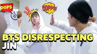 When BTS disrespects Jin Hyung (Funny Moments BTS)