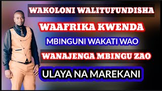 UMASKINI WA AFRIKA DINI ZIMECHANGIA PAKUBWA SANA