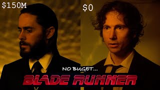 No Budget Blade Runner: Scene Remake (Water Lighting effect)