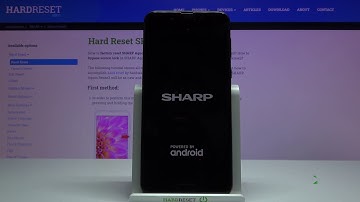 How to Reset All Settings in Sharp Aquos Sense2 – Factory Reset