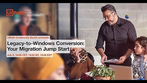 Legacy-to-Windows Conversion: Your Migration Jump Start