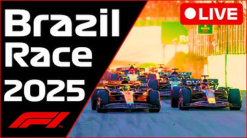 🔴F1 LIVE - Brazil GP RACE - Commentary + Live Timing