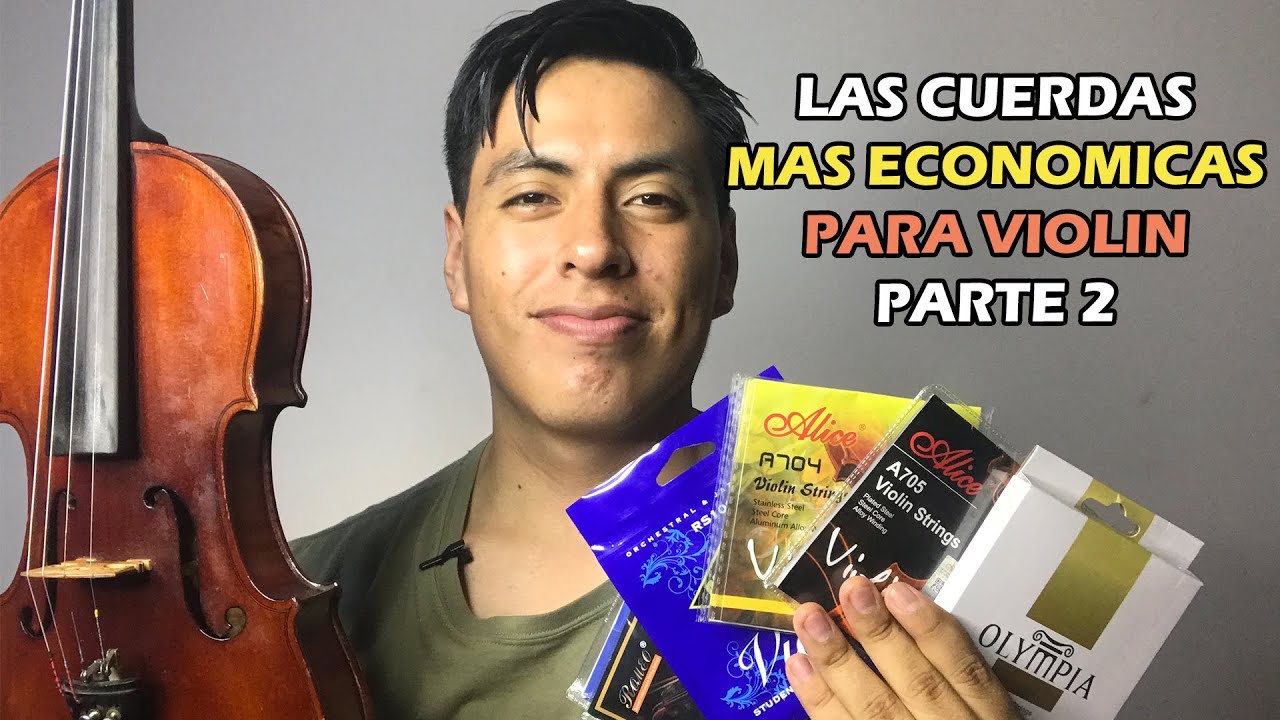 Probando y Comparando las Cuerdas Más Económicas para Violín🎻|Parte 2