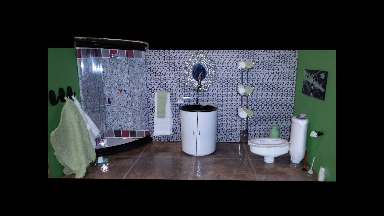 diy barbie bathroom