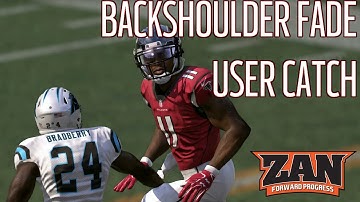 Madden 17 - How to User Catch | Back Shoulder Fade