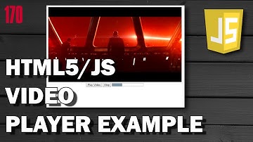 HTML5/JAVASCRIPT How to play video file - Simple video player example
