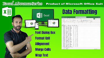 Excel: How To Merge Cells, wrap text - Tutorial Tips and Tricks #mergecell #wraptext #formatcells