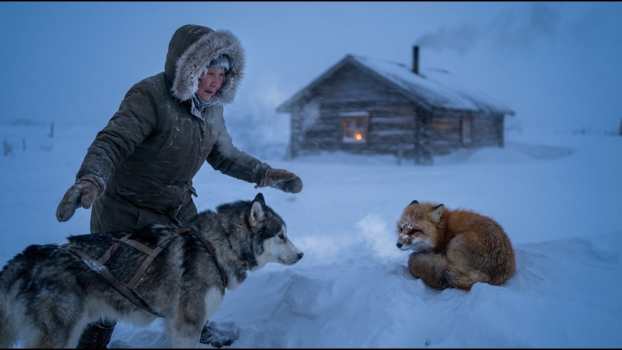 At −71°C, Grandma Saved a Pregnant Fox… What Happened Next Is Incredible