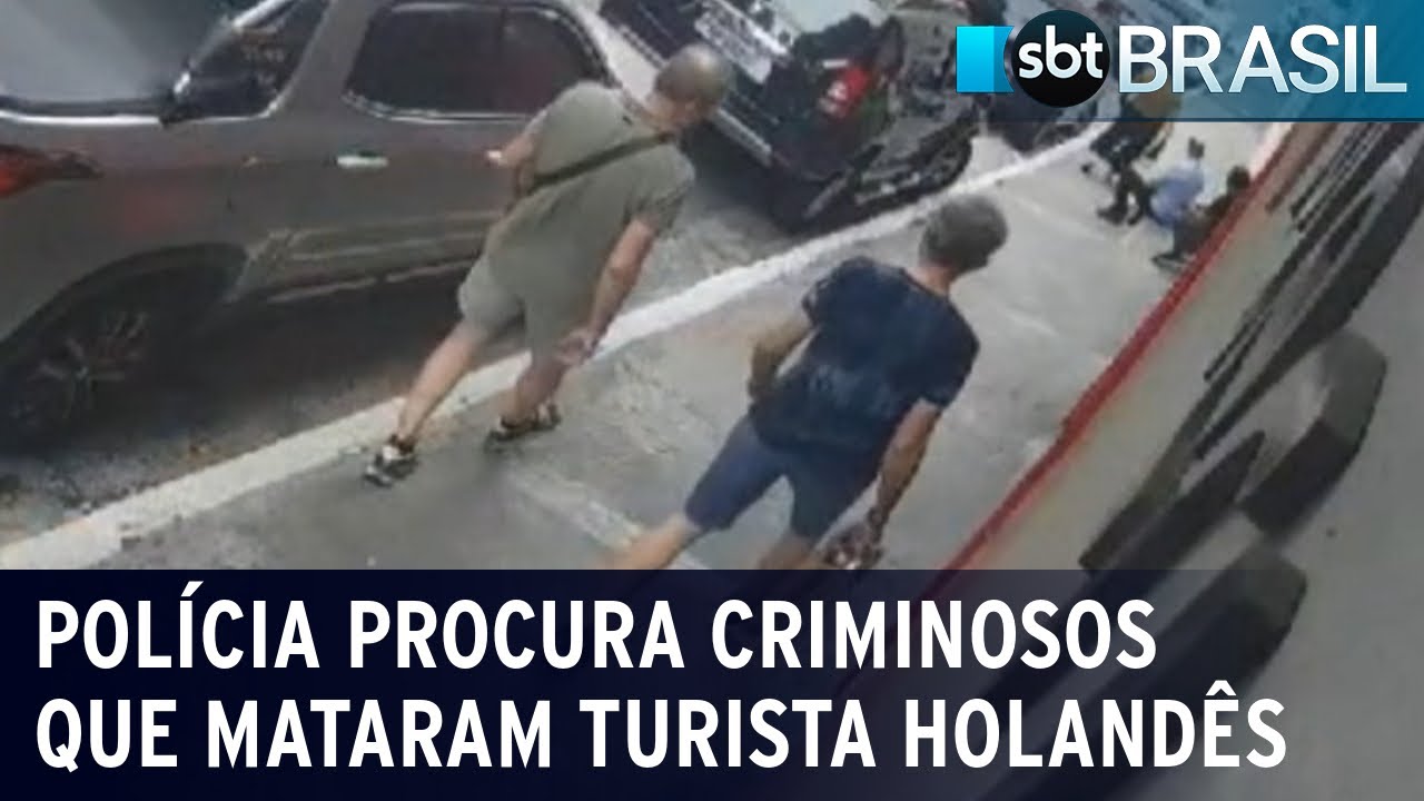 Polícia procura criminosos que mataram turista holandês em São Paulo | SBT Brasil (02/02/24)