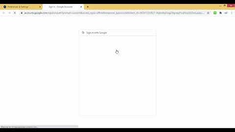 Google Calendar OAuth Consent Video