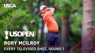 2024 U.S. Open Highlights: Rory McIlroy, Round 1 | Every Televised Shot