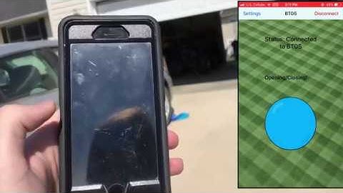 DIY Bluetooth Garage Door Opener