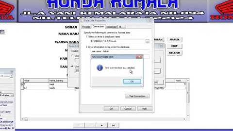 koneksi database pada delphi