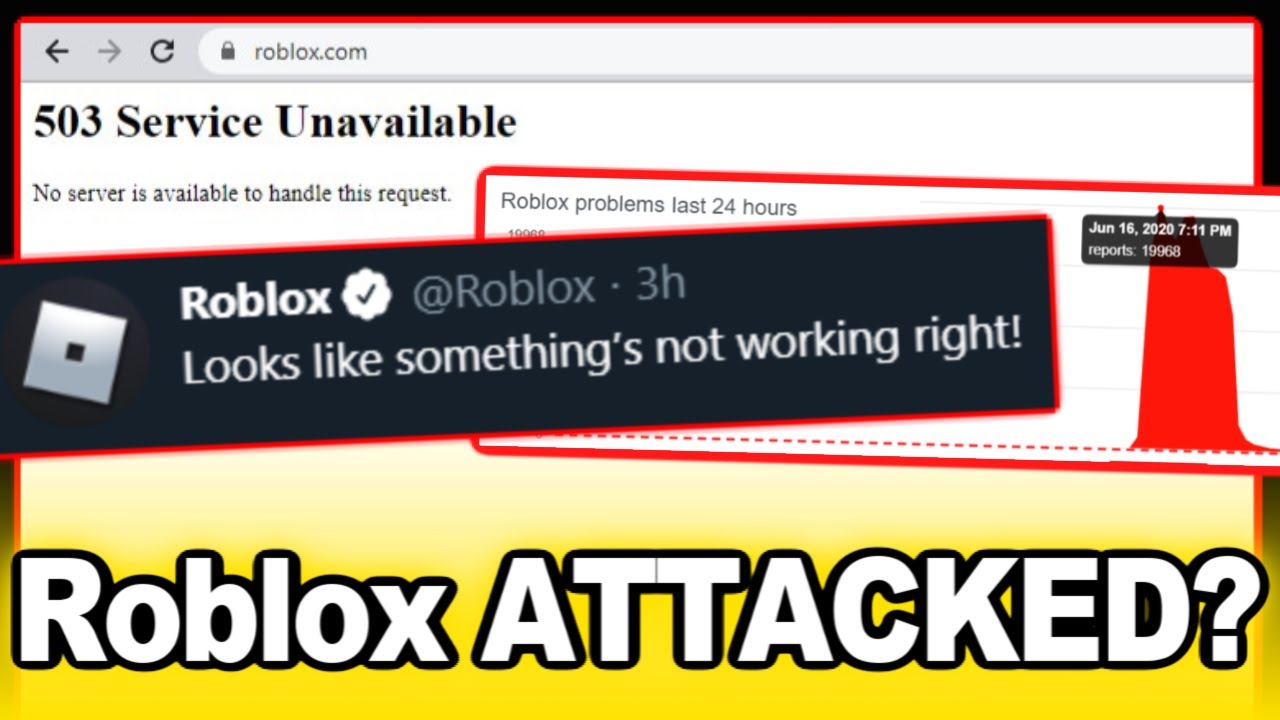 What Happened to Roblox Yesterday?! YouTube