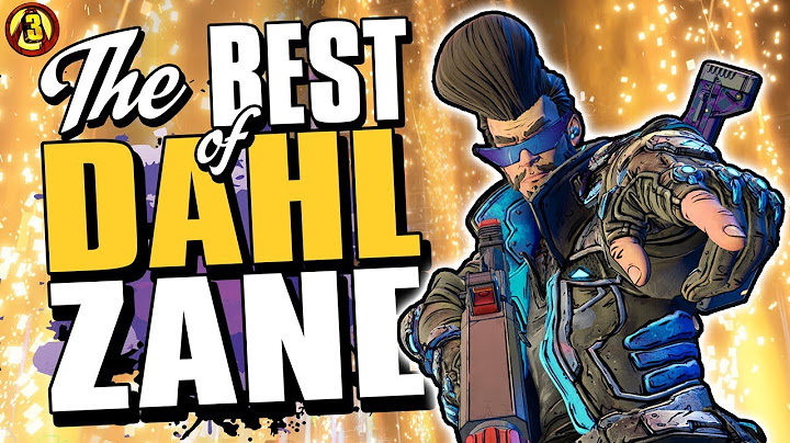 Borderlands 3 | DAHL Allegiance Zane | SUPERCUT