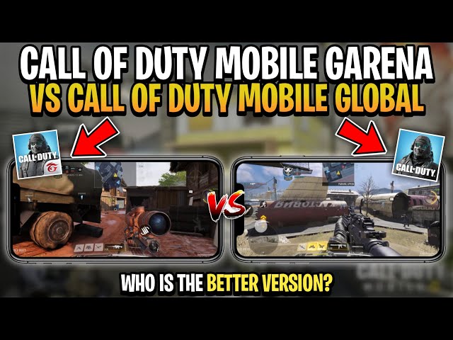 CODM Global vs Chinese vs Garena, Call of Duty Mobile, Activision vs  Tencent vs Garena