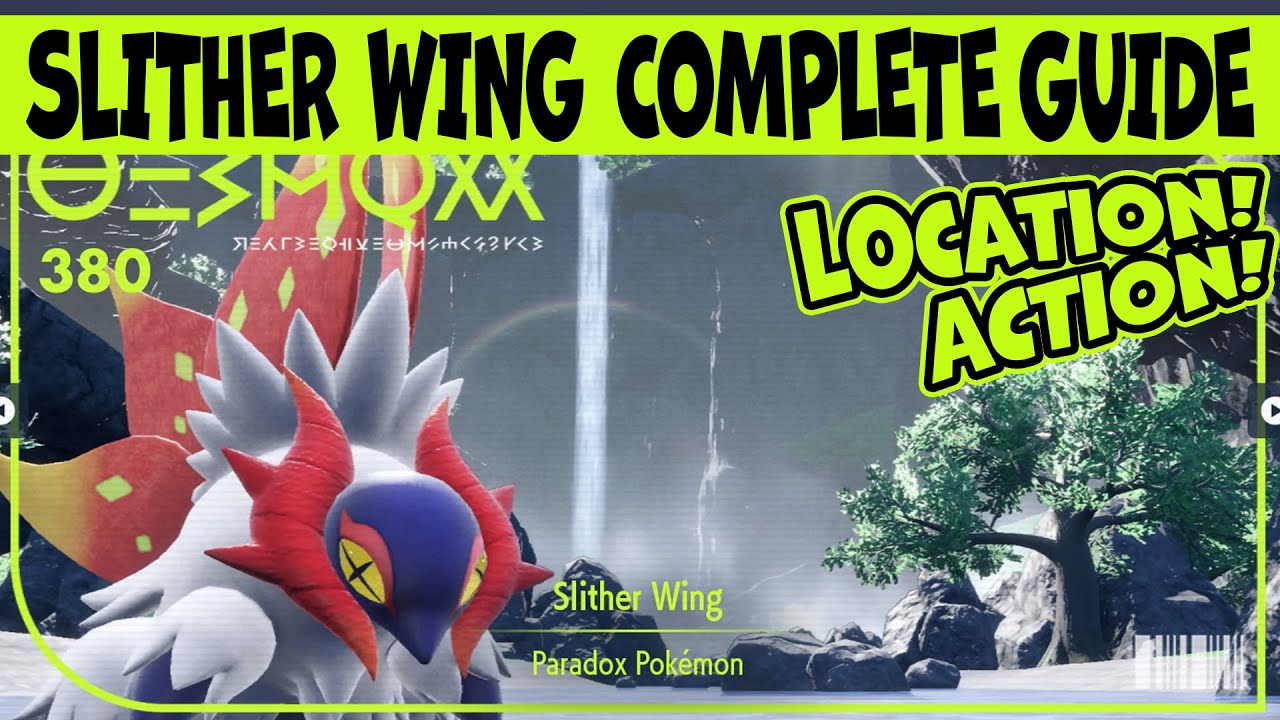 THIS SLITHER WING SET IS GONNA GET IT BANNED Pokemon Scarlet