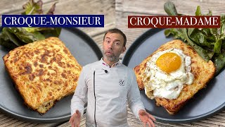 Croque Monsieur OR Croque Madame I Easy French recipe of the most tasty sandwich screenshot 5