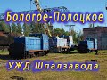 Узкоколейка Бологовского шпалопропиточного завода. Narrow-gauge railway in Bologoye