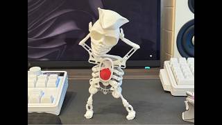How to Build Wind-up Dancing Skeleton Toy