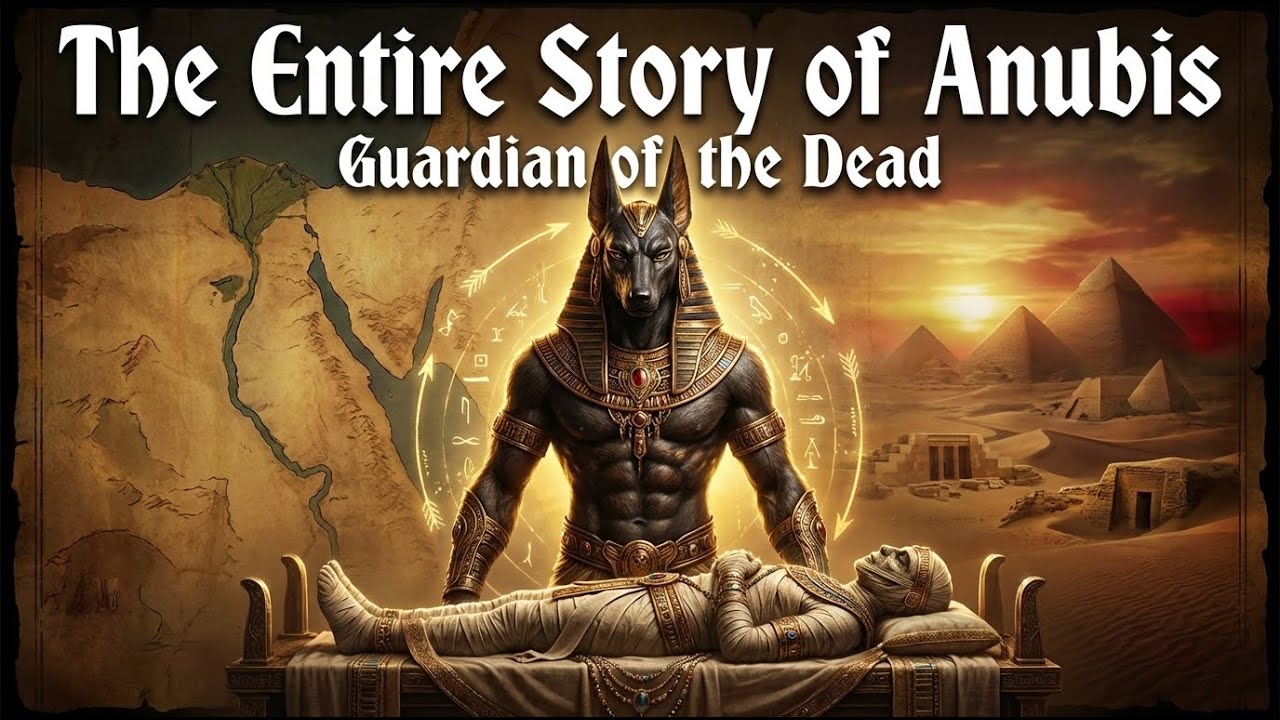 The ENTIRE Story of Anubis | Egyptian Mythology for Sleep