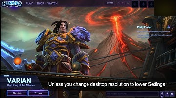 Fix Windowed Fullscreen - Heroes of the Storm