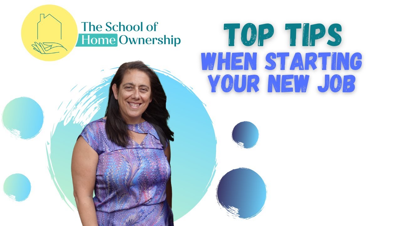 Top tips for starting your new job - YouTube