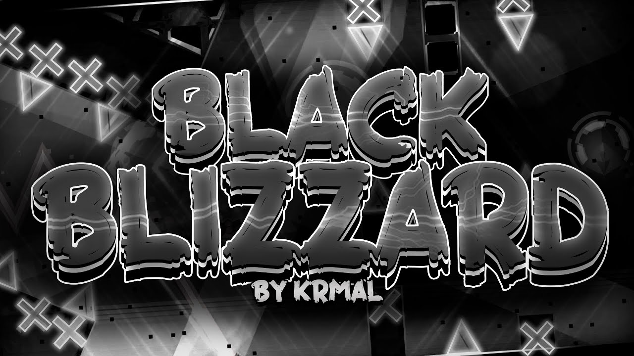 (On Stream) "BLACK BLIZZARD" 100% [EXTREME DEMON] by Krmal | Geometry Dash / TheGrozGD