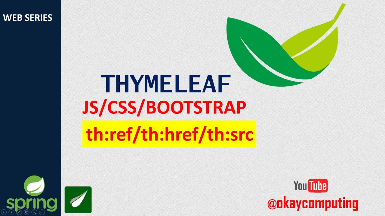 OKAY JAVA THYMELEAF CSS THYMELEAF JS BOOTSTRAP HTML THYMELEAF