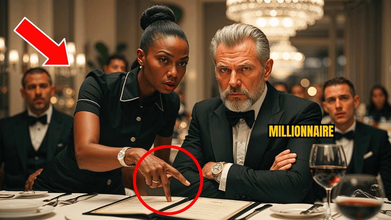 Serveuse Noire a Prévenu le Milliardaire : 
