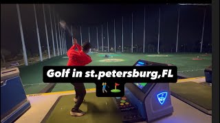 Top Golf experience for the first time in st.petersburg,FL🇺🇸🏌️‍♂️⛳️