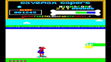 Caveman Capers for the BBC Micro