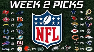 NFL Week 2 Picks 2019