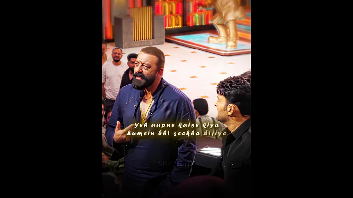 Sanju baba didn't even hesitate ☠️😂 || #sanjaydutt #bollywood #sunilshetty #netflix #kapilsharma