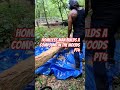 Homeless Man builds A Compound in the Woods Pt4 #yeshuainthewoods #yeshua in the woods #offgrid #diy