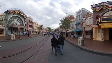 Insta360 ONE X Disneyland Entry Walk in 360 mode (Insta360 Studio Export)