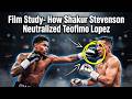 Film Study  How Shakur Stevenson Neutralized Teofimo Lopez