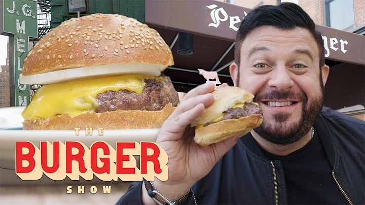 Adam Richman Eats the Two Most Iconic Burgers in N...