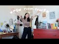 new room tour!! cute + colorful aesthetic :')