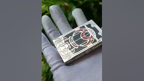 Bật lửa ST Dupont Sơn Mài Hoa Văn Biểu Tượng Chiêm Tinh D17 0913692783