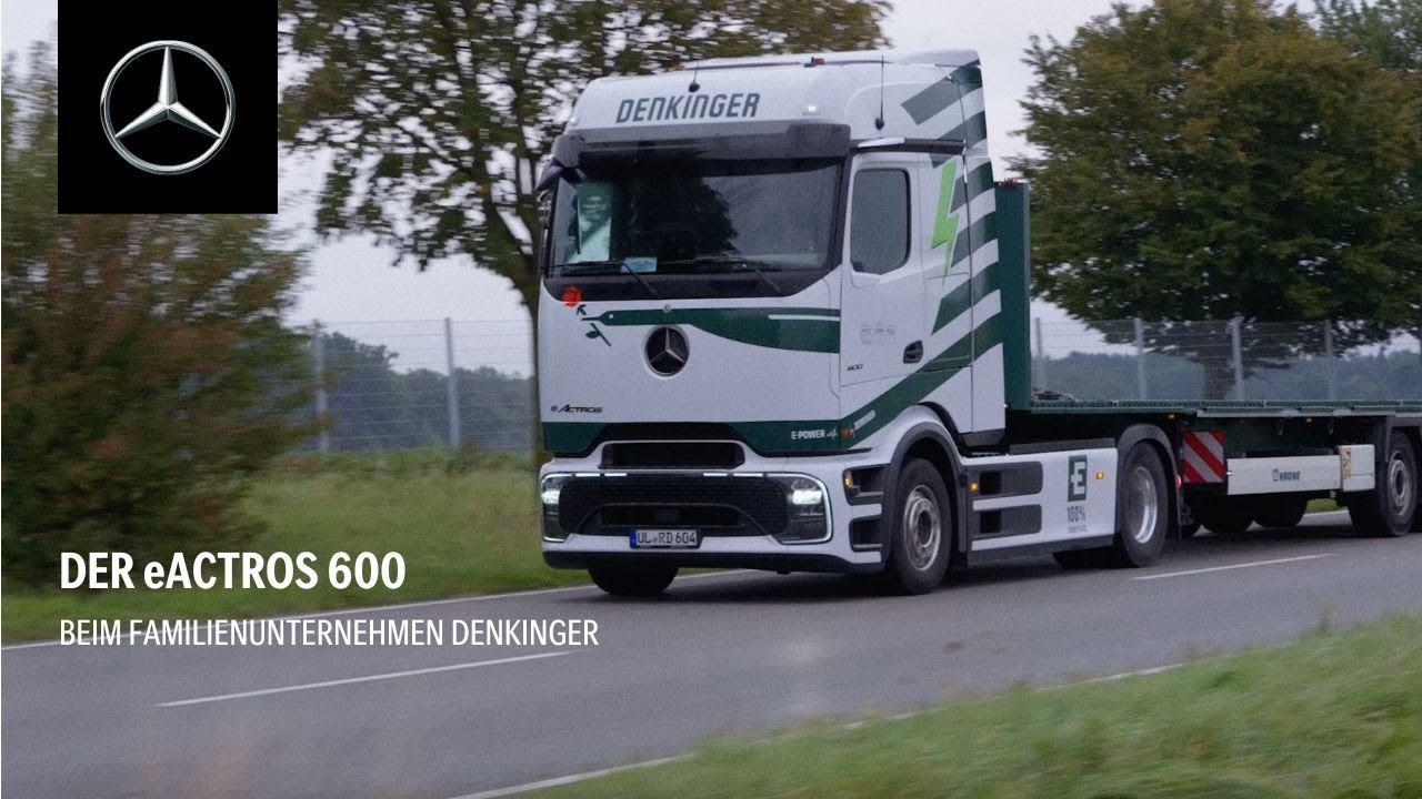 Nachhaltigkeit trifft Unternehmergeist: Der eActros 600 im Familienunternehmen Denkinger