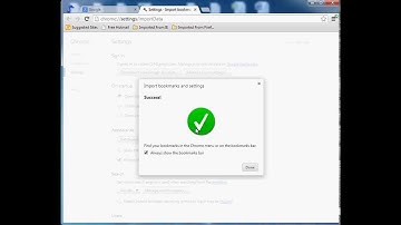 How to import bookmarks from Firefox to Chrome