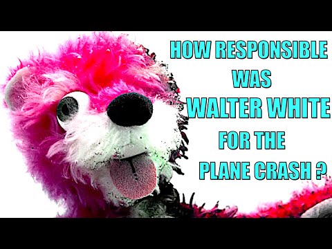 How responsible was Walter White for the plane crash?