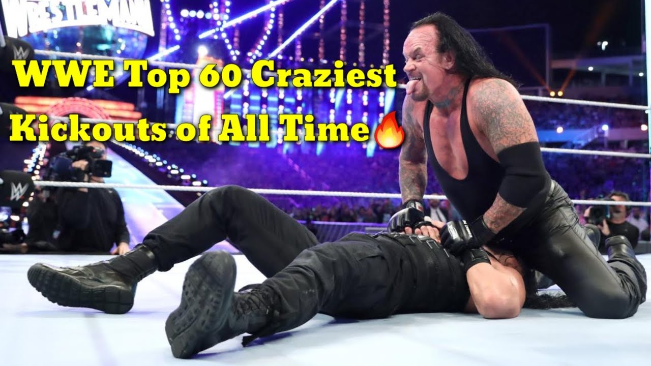Top 60 WWE Craziest Kickouts of All Time YouTube