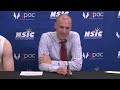 2021-22 NSIC/Sanford Health MBB Q1 Post Game Press Conference - Minnesota Duluth